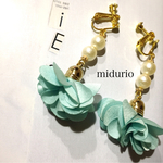 sale淡い恋の花 イヤリング