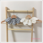 つけ襟風で可愛い ❁くるくる 花びら スタイ