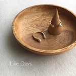 スワロパールのさりげなフォークリング