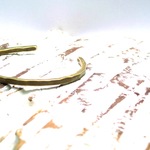 真鍮製つち目のバングル3mmNO.1ハンドメイド（ヴィンテージ加工）