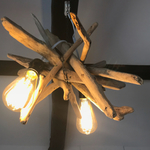 送料込み 流木ライト No.024