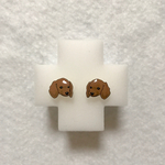 ピアス ダックスフンド レッド
