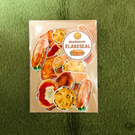 akashansan食べ物フレークシールパン2
