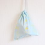 ペールブルー　コップ袋