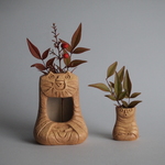 【猫大師とその弟子】　花生けセット