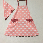 キッズエプロン２点セット