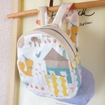 【C様専用】あかちゃんファスナーリュック（りすとおうち） 