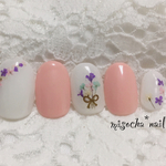 押し花ネイル②