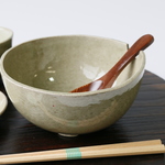 一汁一菜をゆっくり丁寧に頂く　たっぷり汁碗（若草）