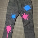 ペイントパンツ　110サイズ（サイズオーダー可能）