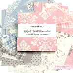 USAコットン moda charmpack 42枚セット Lily and Will Revisited 生地 布 うさぎ