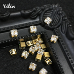 再販♪合成キュービックジルコニア(スクエア4x4mm)20個入り