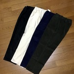 M様オーダー分  テーパードパンツ  コーデュロイ  