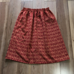 羽織リメイクスカートオレンジ