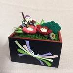 ちりめん細工・迎春飾り(熨斗）