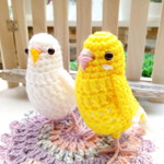 《piro1122様 オーダー品》セキセイインコ アルビノ＆ルチノー