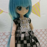 モノクロワンピ／ピコニーモS,M,D