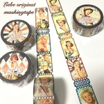 Liebeオリジナルマスキングテープ「American Ticket -pinup girl-」