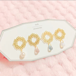  🌸おはなリースのゆらゆらピアス🌸