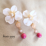 flower大ぶりイヤリング