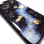＜iPhone6＞☆宇宙～銀河鉄道～iPhoneケースカバー☆