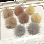 ♡新色♡ブラウン♡10セット限定♡ミンクファー8個セット♡可愛い