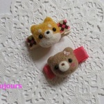 動物モチーフ★ヘアクリップ★ベビー・キッズ