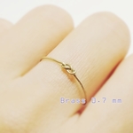 【送料無料！】IB7 (Infinity Brass ring)