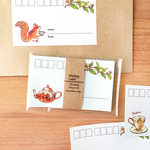 Mailing Label "Milktea"【宛名シール＊タイプを選んで下さい】