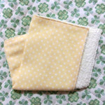 ハンカチ 20×20 ドット ダブルガーゼタオル 1401