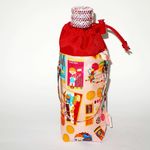 【ラミネート】 ペットボトルカバー 　レトロポップお菓子柄