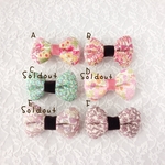 オトナLiberty*ぷくぷくリボンのヘアバレッタ
