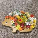 針を花に変えて ハリネズミさん