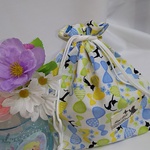 【送料無料】☆入園、入学☆可愛いリボン猫ちゃんのコップ袋