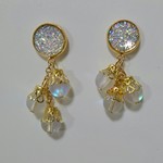 冬の輝きピアス