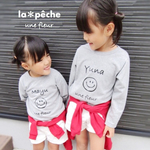 【再販☆】Kids＊長袖☆*名前入りune fleur smile.*オリジナルTシャツ 
