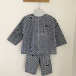 【tomipo様専用オーダー品】相撲ゆかたで作りました！★かぶり甚平(size 120）★