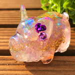 ゆめかわいいスーパーセブンなブタさんオルゴナイト✩*॰ ( ¨̮ ) ॰*✩