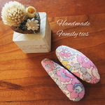 B1.✴︎送料無料✴︎リバティぷっくりパッチンピン2本セット