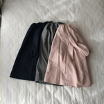 リネンスモックワンピース