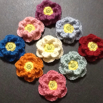９個セット❇︎小花の立体モチーフU