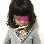 baby〜kids用。ネックウォーマー Burberry柄