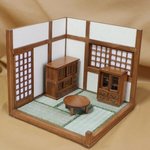 ミニチュア 古民家風４畳半+家具３点セット【ご依頼者様専用】