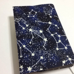 ハンドメイドブックカバー♪単行本用★星座☆蓄光加工