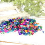 約25g / 染色シェル / 穴なし さざれ石  