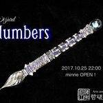 【一点物】Numbers／No,4／ガラスペン／ヴァイオレットダイクロ