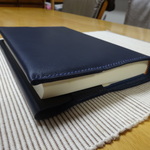 単行本用革のブックカバー　T-9