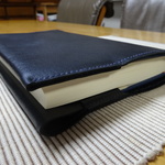 単行本用革のブックカバー　T-12