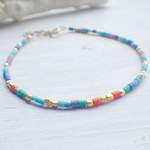 Seaside seed beads bracelet 