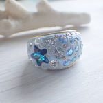 ☆受注製作☆Mermaid Crystal Ring